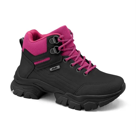 Bota Coturno Adventure Infantil Klin Kids Bicolor