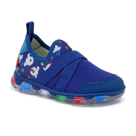 Tênis Infantil Menino Estampas Diversas Klin Color Light