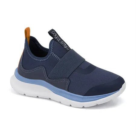 Tênis Infantil Slip-On Azul Marinho Conforto e Diversão