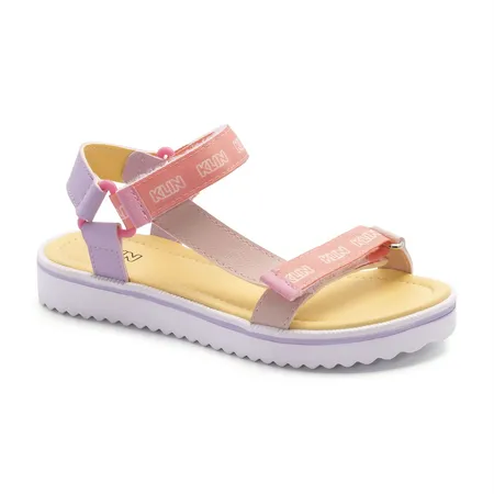 Sandália Infantil Klin Lola Fashion Em Fita Aderente