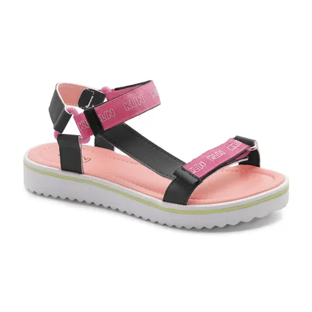 Sandália Infantil Klin Lola Fashion Em Fita Aderente
