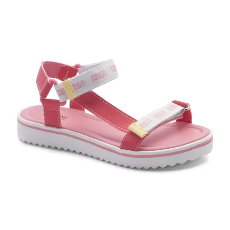Sandália Infantil Klin Lola Fashion Em Fita Aderente