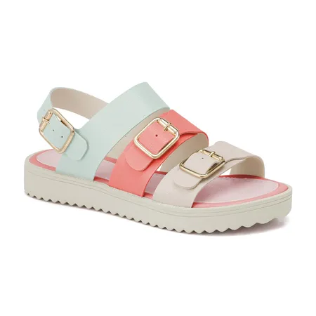 Sandália Feminina Infantil Klin Lola Com Fivela
