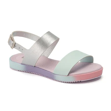 Sandália Infantil Klin Lolinha Colorida Fashion Fechamento Em Fivela