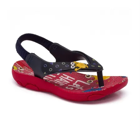 Chinelo Para Bebê Antiderrapante Infantil Klin Acqua Print