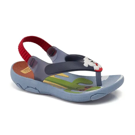Chinelo Infantil Klin Acqua Print Personagem Divertido Chinelo Infantil Klin Acqua Print Personagem Divertido