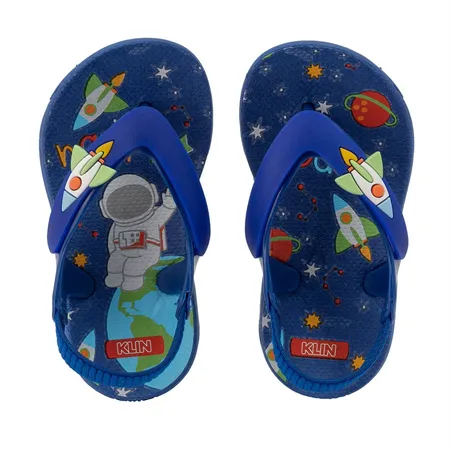 Chinelo Antiderrapante Infantil Klin Acqua Print