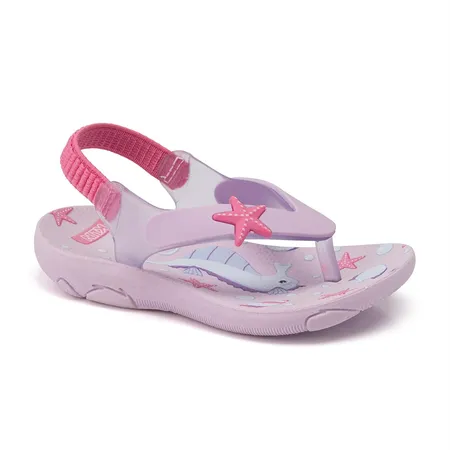 Chinelo Infantil Fundo Do Mar Klin Acqua Print Chinelo Infantil Fundo Do Mar Klin Acqua Print
