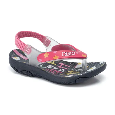Chinelo Infantil Para Meninas Acqua Print Com Personagem
