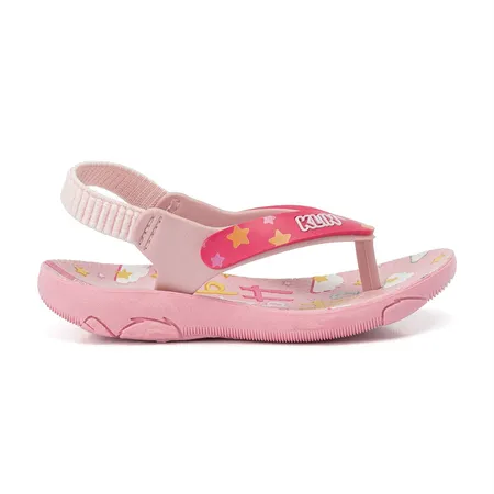 Chinelo Infantil Para Meninas Acqua Print Com Personagem Chinelo Infantil Para Meninas Acqua Print Com Personagem