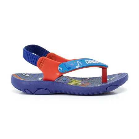 Chinelo Infantil Para Menino Acqua Print Com Personagem Klin Chinelo Infantil Para Menino Acqua Print Com Personagem Klin