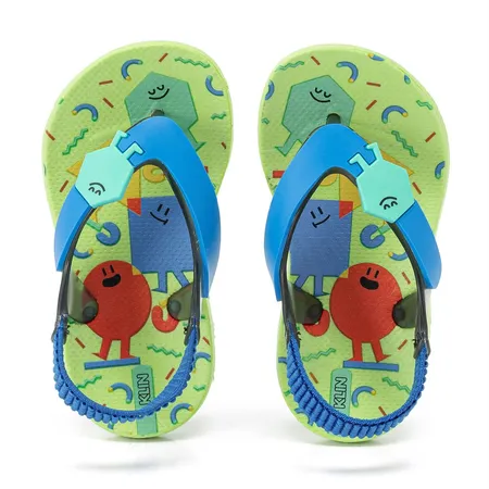 Chinelo Infantil Klin Acqua Print