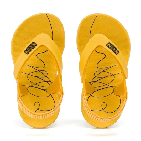 Chinelo Infantil Klin Acqua Print Com Elástico Por Eduardo Amarante