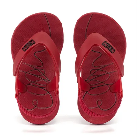 Chinelo Infantil Klin Acqua Print Com Elástico Por Eduardo Amarante