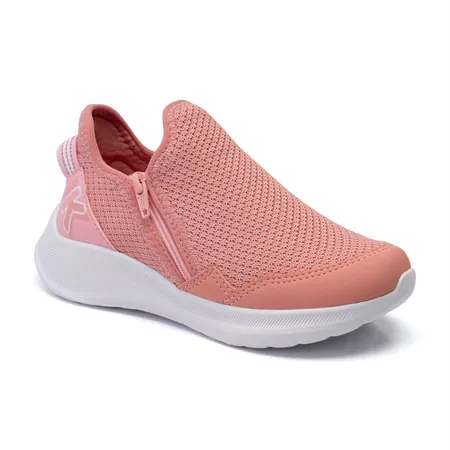 Tênis Infantil Esportivo Klin Freedom Kids Com Zíper Lateral