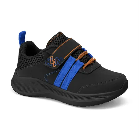 Tênis Infantil Esportivo Klin Freedom Kids Com Faixas Laterais