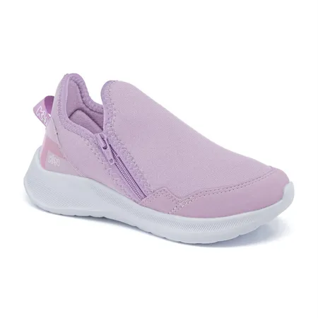 Tênis Infantil Casual Klin Calce Fácil Freedom Kids Zíper Lateral Básico