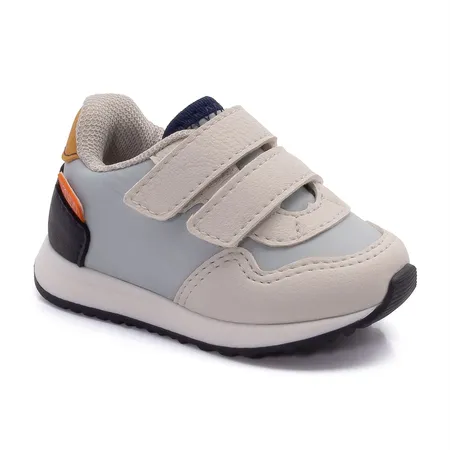 Tênis Infantil Klin Walk Baby Em Fitas Aderentes