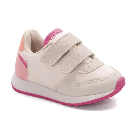 Tênis Infantil Klin Walk Baby Em Fitas Aderentes