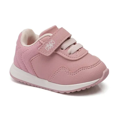 Tênis Infantil Klin Walk Baby Fashion Em Elástico E Fita Aderente