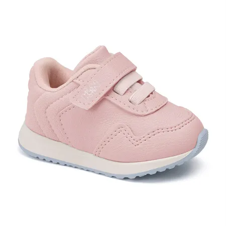 Tênis Infantil Klin Walk Baby Fashion Em Elástico E Fita Aderente