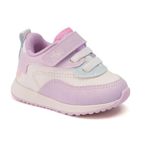Tênis Infantil Klin Walk Baby Em Elástico E Fita Aderente