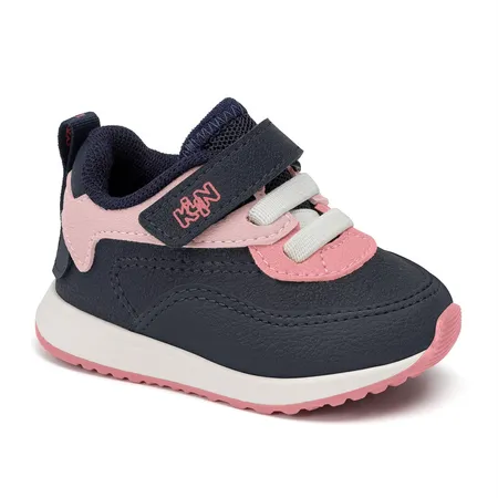 Tênis Infantil Klin Walk Baby Em Elástico E Fita Aderente