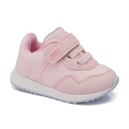 Tênis Infantil Klin Walk Baby Em Fita Aderente E Elástico