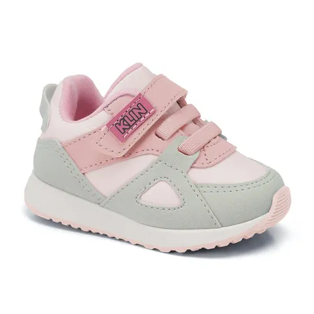 Tênis Para Bebê Feminino Klin Walk Baby Casual Calce Fácil
