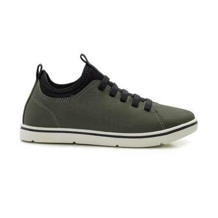Tênis Clássico Masculino Infantil Klin Flyer Kids Calce Fácil Detalhe Elástico Tênis Clássico Masculino Infantil Klin Flyer Kids Calce Fácil Detalhe Elástico