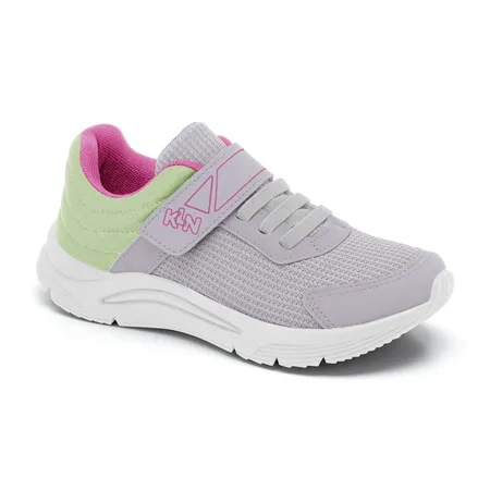 Tênis Infantil Klin New Sport Kids Cores Em Elástico E Fitas Aderentes