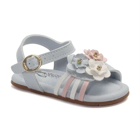 Sandália Infantil Klin Cup Cake Florzinhas