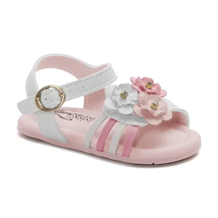 Sandália Infantil Klin Cup Cake Florzinhas