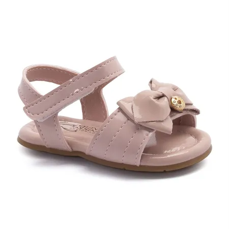 Sandália Infantil Feminina Laço Klin Cup Cake