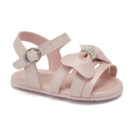 Sandália Infantil Klin Cup Cake Laço E Strass