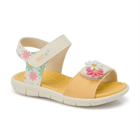 Sandália Papete Feminina Infantil Klin Tic Tac Mini Flores