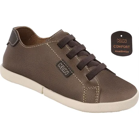Tênis Infantil Klin Comfort Anatômico Marrom