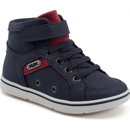 Tênis Cano Alto Infantil Klino Aventura Azul Marinho