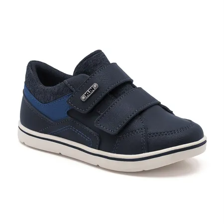 Tênis Infantil Klin Fofinho Com Velcro Azul Marinho