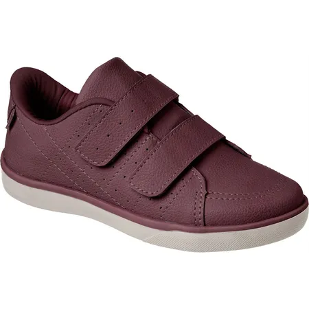 Tênis Infantil Fofinho De Velcro Vinho