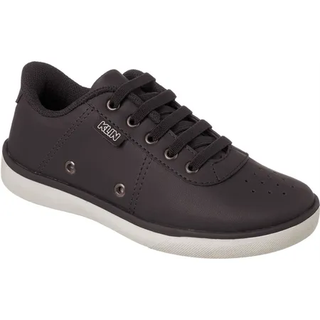 Tênis Infantil Klin Casual Preto Com Cadarço