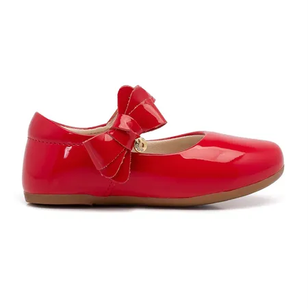 Sapatinho De Boneca Vermelho Encantado Para Meninas
