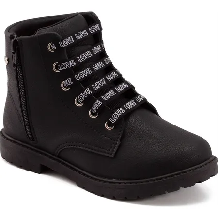 Bota Infantil Tattoo Klin Rock Kids Em Zíper E Cadarço