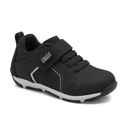 Tênis Infantil Klin Com Velcro Aventura Urbana Preto