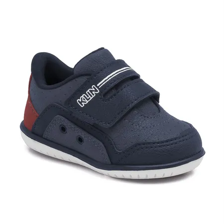 Tênis Infantil Klin Marinho Com Velcro - Primeiros Passos