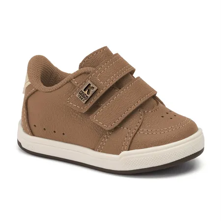 Tênis Infantil Menino Klin Com Velcro Confortável