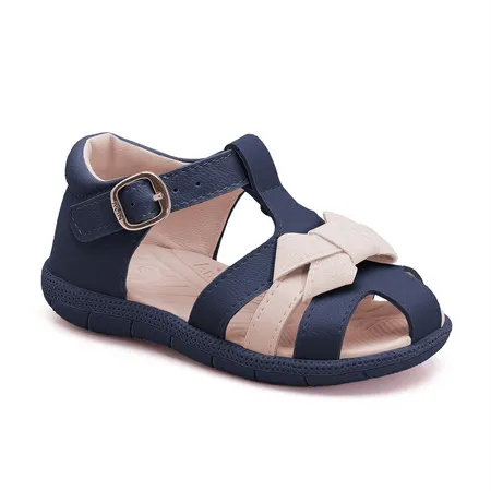 Sandalia Tic Tac Casual - 171 - Marinho/Rosa