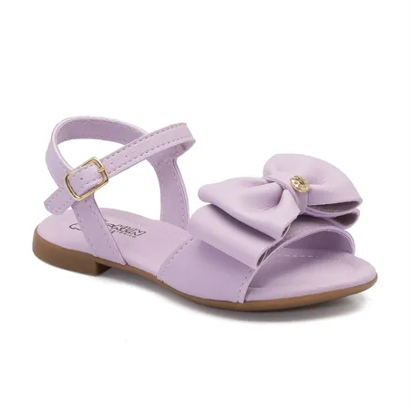 Sandália Infantil Laço Encantado Lilás