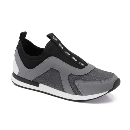 Tenis Walk Kids - 178 - Grafite/Cinza/Preto