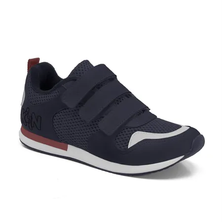 Tênis Fofinho De Aventura Azul Marinho Com Velcro Infantil K&N